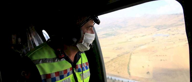 Antalya Havadan Denetim Trafik ve Kovid-19 tedbirleri