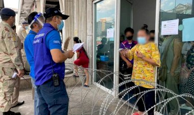 Tayland'da koronavirüse karşı dikenli tel. Salgın zorlu eylemi zorlar Kilitlenme Pattaya'da duyurulabilir