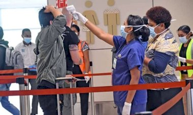 Fiji'nin Nadi Uluslararası Havaalanı'nda COVID-19 kısıtlamaları devam ediyor