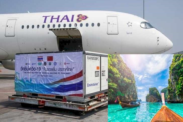 Tayland Turizm İşçileri İçin 100.000 doz COVID-19 Aşısı Talep Etti