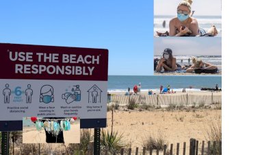 İspanya'daki Turistler, Plajlarda Maskesiz Dolaşanlara Para Cezası var