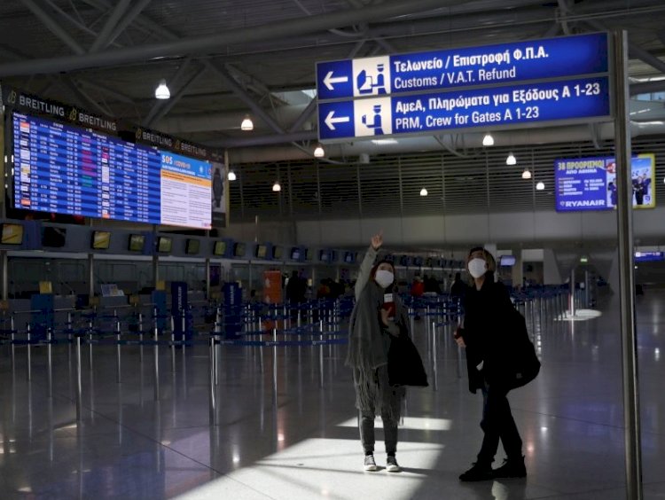 Yunanistan, Uluslararası Uçuşlardaki Kısıtlamaları 19 Nisan'a Kadar Uzattı