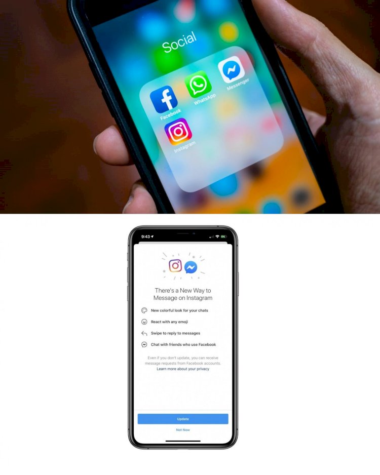 Facebook, Messenger'ını Instagram'a Entegre Ediyor