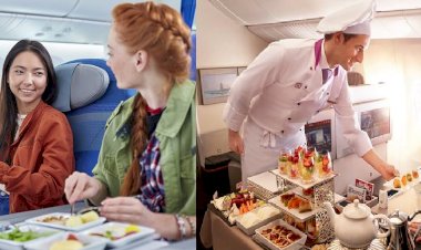 Türk Hava Yolları Restaurant Yemeklerini Yolculara İkram Ediyor
