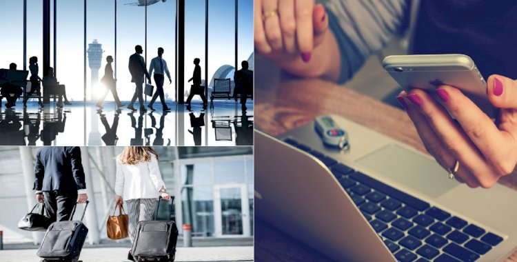 İş seyahati hakkında Görsel ve Sanal Toplantı Anketi