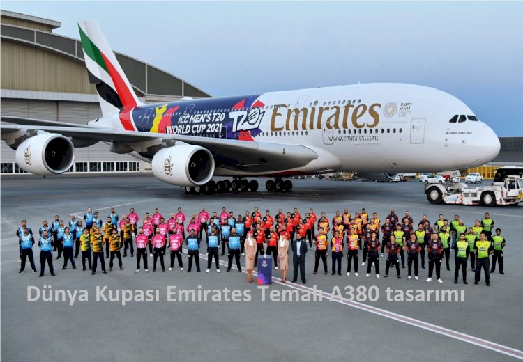 Dünya Kupası Emirates Temalı A380 tasarımı