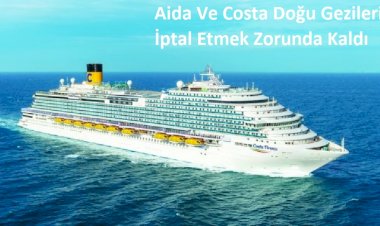 Aida Ve Costa Doğu Gezilerini İptal Etmek Zorunda Kaldı