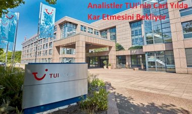 Analistler TUI'nin Cari Yılda Kar Etmesini Bekliyor