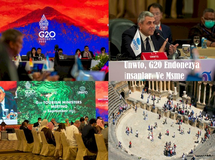 Unwto G20 Endonezya İnsanları ve MSME
